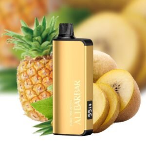 alibarbar 9000 puffs vape kiwi pineapple