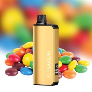 alibarbar 9000 puffs vape skittles